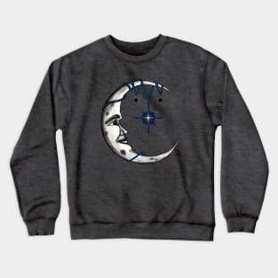 Man in the Moon Crewneck Sweatshirt